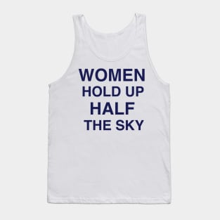 WOMEN HOLD UP HALF THE SKY Tank Top